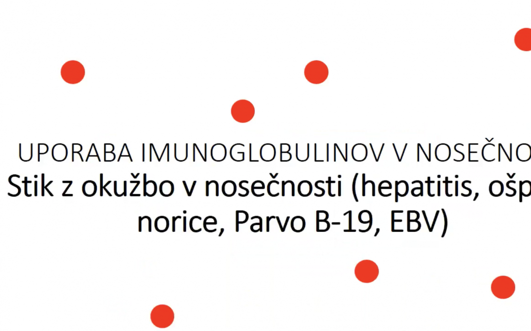 Uporaba imunoglobulinov v nosečnosti